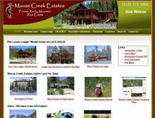 Tablet Screenshot of moosecreekestates.net